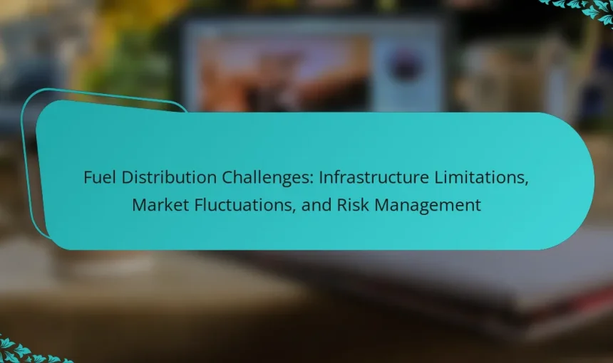 Fuel Distribution Challenges: Infrastructure Limitations, Market Fluctuations, and Risk Management